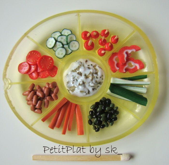 PetitPlat handmade miniature food art