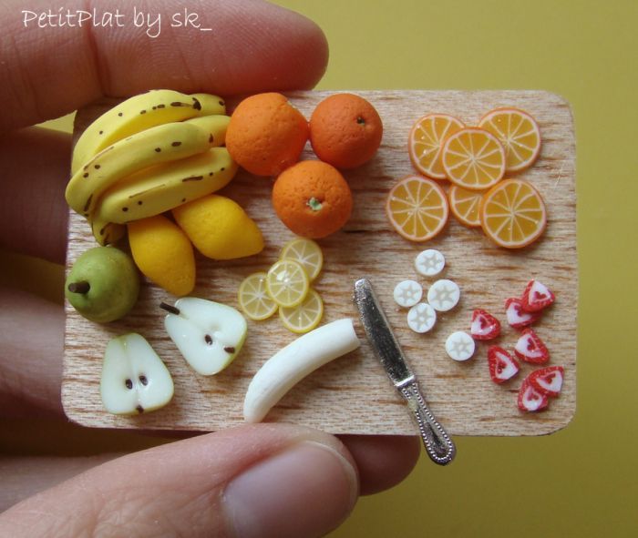 PetitPlat handmade miniature food art