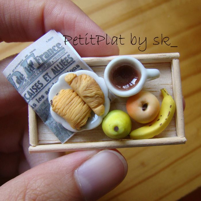 PetitPlat handmade miniature food art