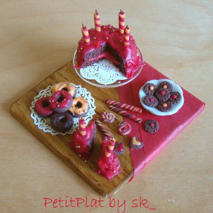 PetitPlat handmade miniature food art