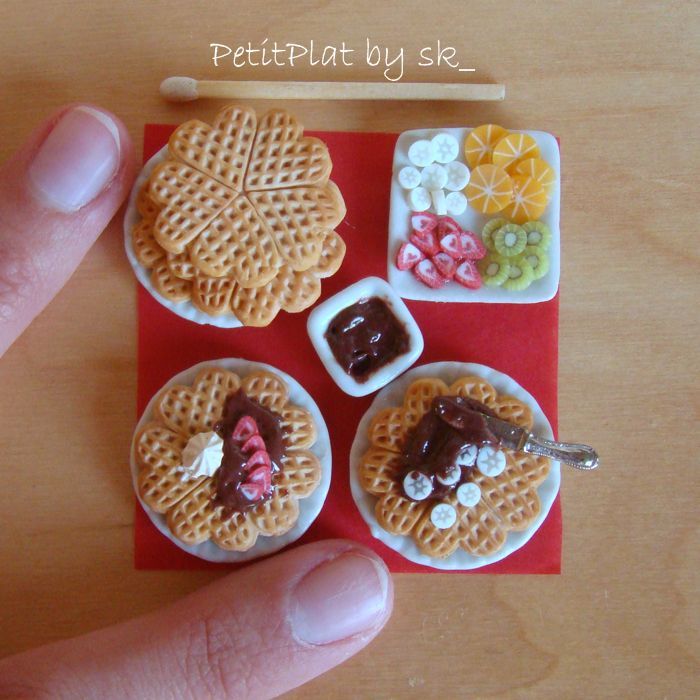 PetitPlat handmade miniature food art