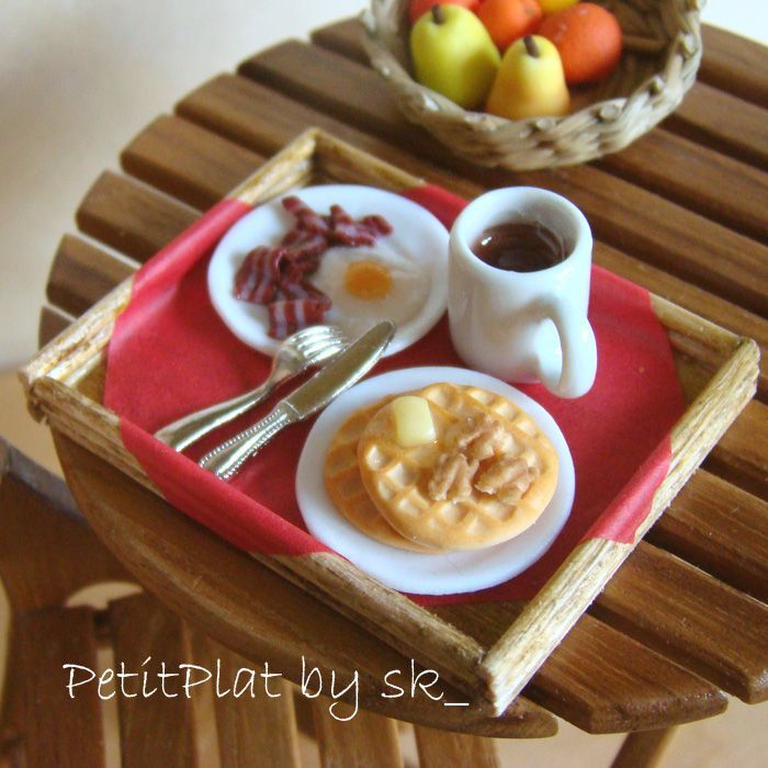 PetitPlat handmade miniature food art