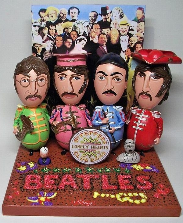 famous people, easter egg art