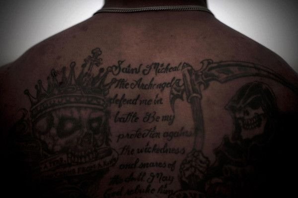 U.S. Marines Show Their Tattoos in Afghanistan by Mauricio Lima