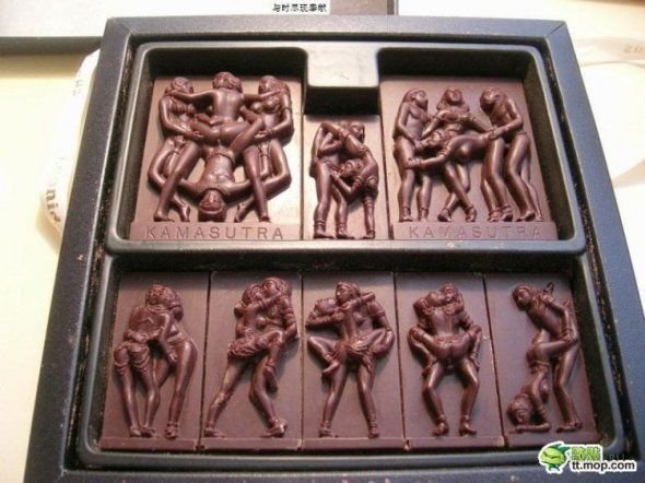 chocolate kamasutra food art