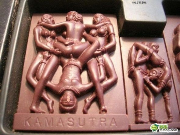 chocolate kamasutra food art