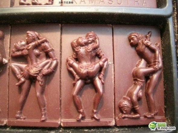 chocolate kamasutra food art
