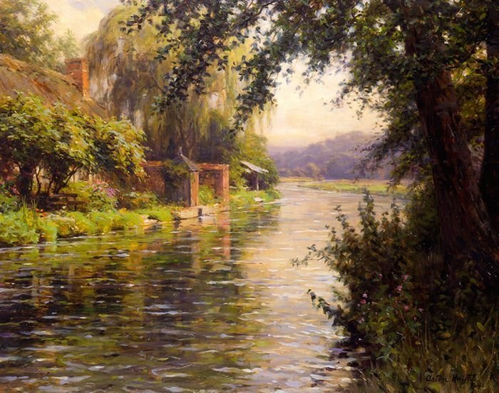 Louis Aston Knight painting