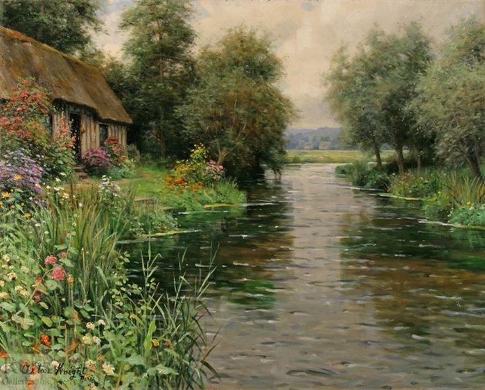 Louis Aston Knight painting