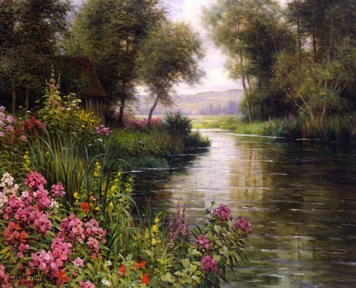 Louis Aston Knight painting