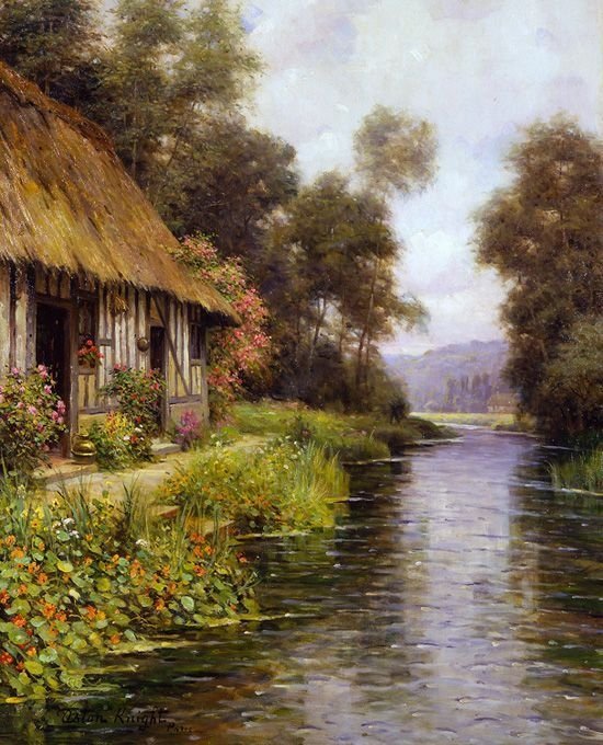 Louis Aston Knight painting