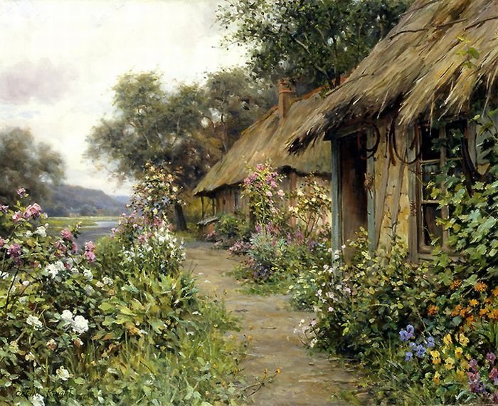 Louis Aston Knight painting