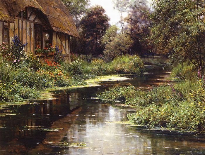 Louis Aston Knight painting