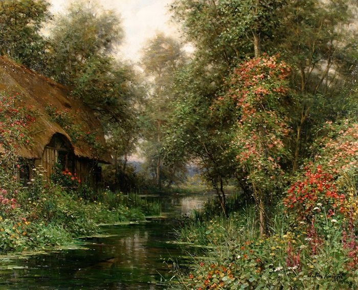 Louis Aston Knight painting