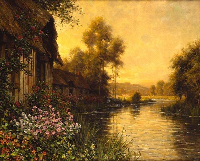 Louis Aston Knight painting