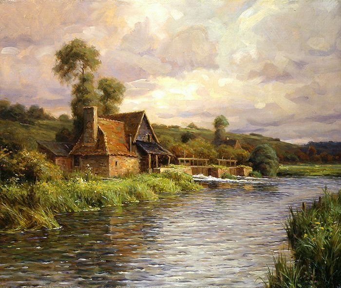 Louis Aston Knight painting