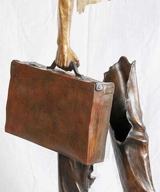 unusual sculptures by french sculptor Bruno Catalano