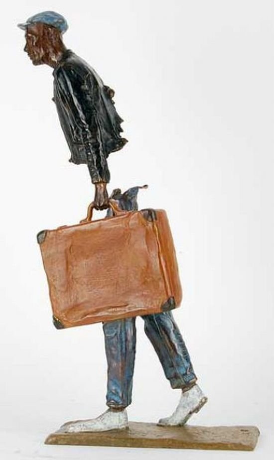 unusual sculptures by french sculptor Bruno Catalano