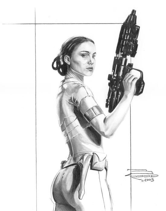 Pencil sketch drawings by Brian Rood