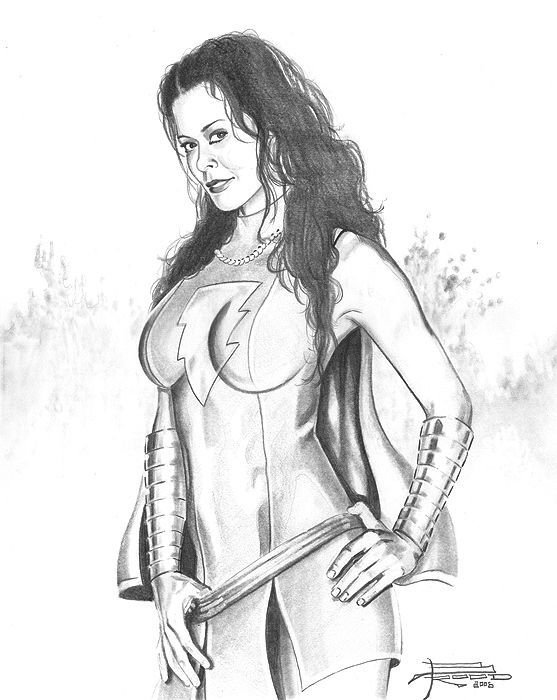 Pencil sketch drawings by Brian Rood