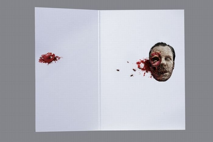 Bloodthirsty corporate stationery design by Jacques Pense