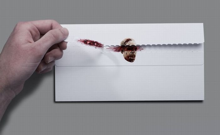 Bloodthirsty corporate stationery design by Jacques Pense