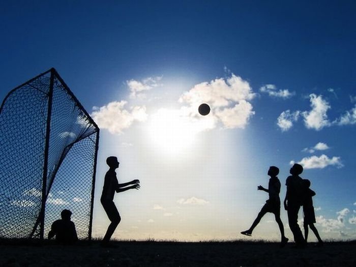 silhouette photography