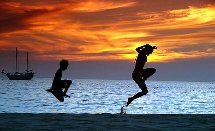 silhouette photography