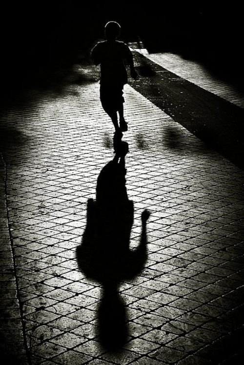 silhouette photography