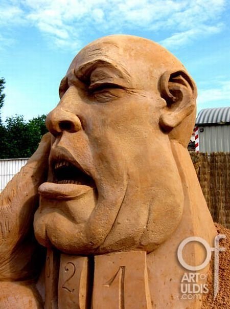 sand sculpture
