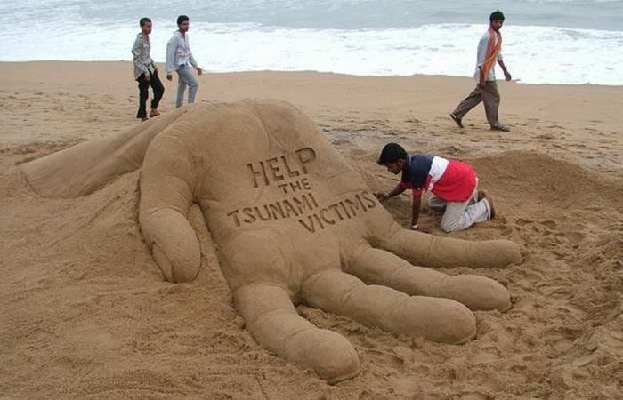 sand sculpture