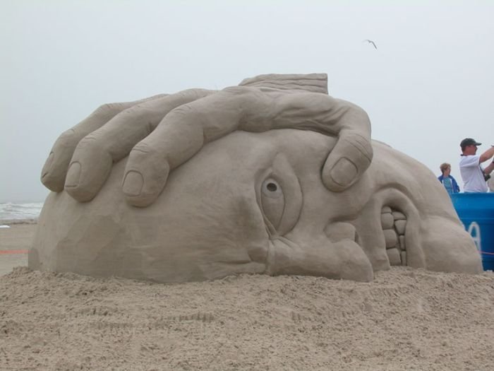 sand sculpture