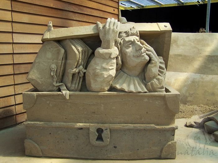 sand sculpture