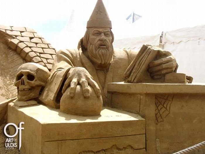 sand sculpture