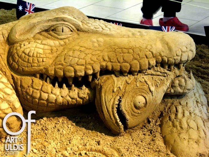 sand sculpture