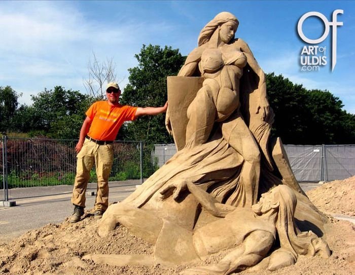 sand sculpture