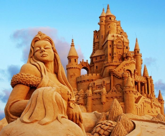 sand sculpture