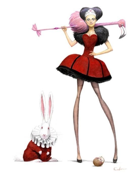 Alice in Wonderland concept