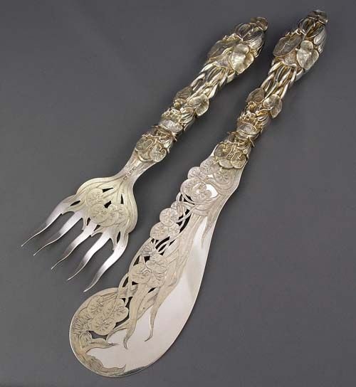 old silver cutlery