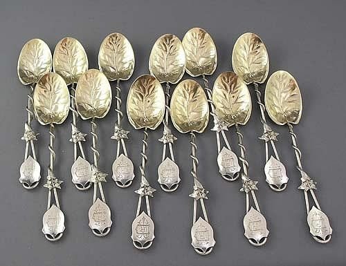 old silver cutlery