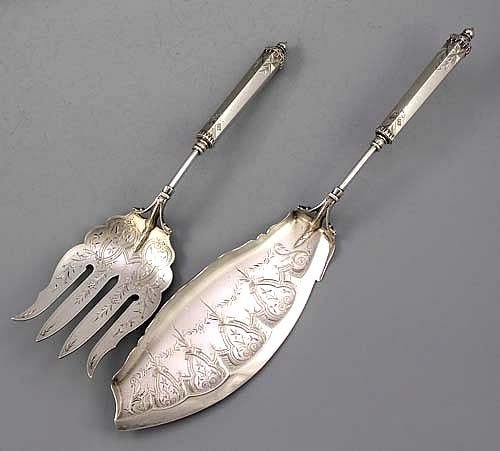 old silver cutlery