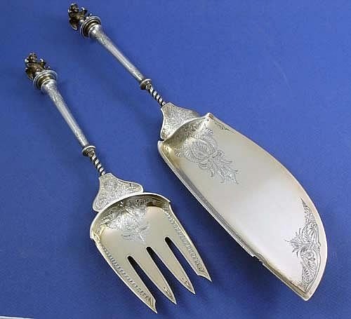 old silver cutlery