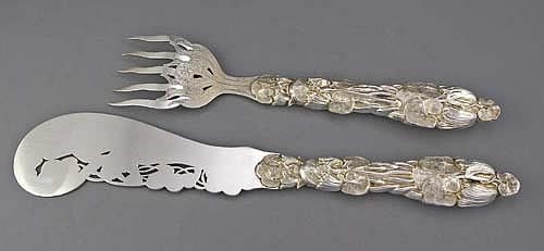 old silver cutlery