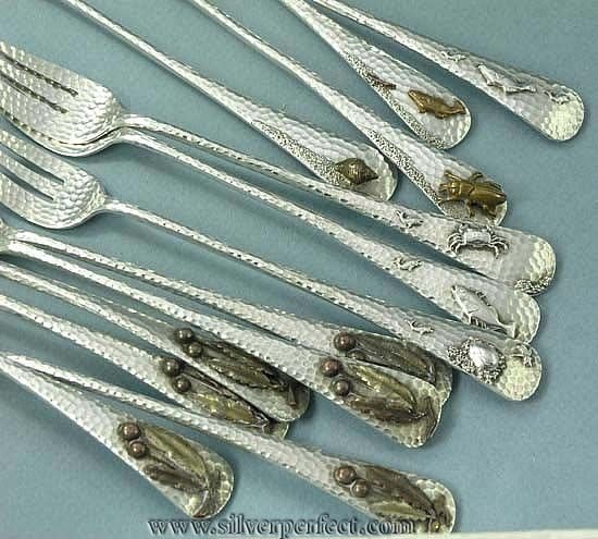 old silver cutlery