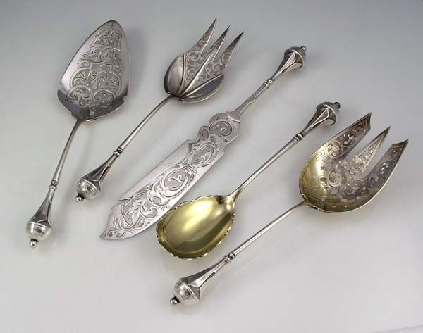 old silver cutlery