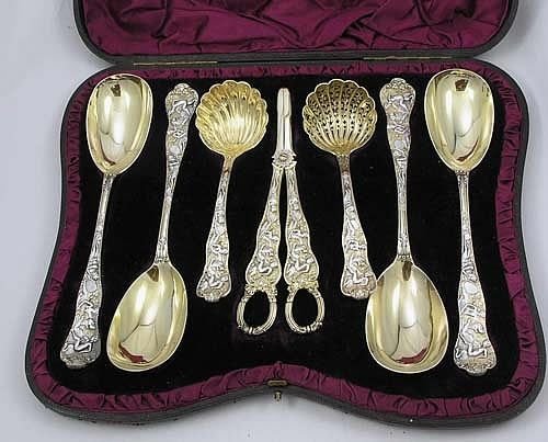 old silver cutlery