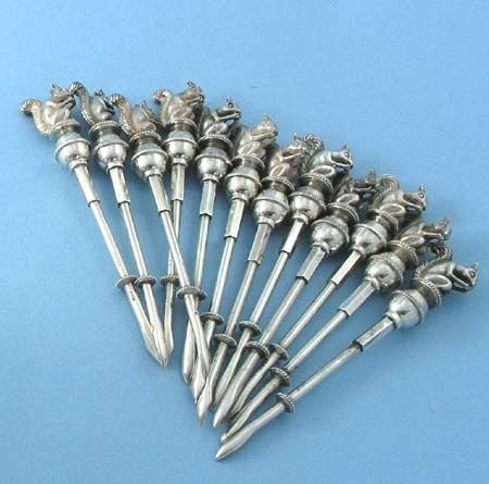 old silver cutlery