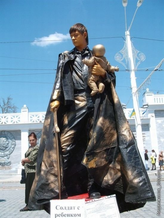 Living Statues Contest 2010, Yevpatoria