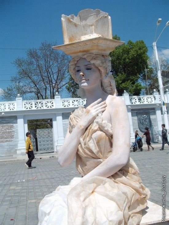 Living Statues Contest 2010, Yevpatoria