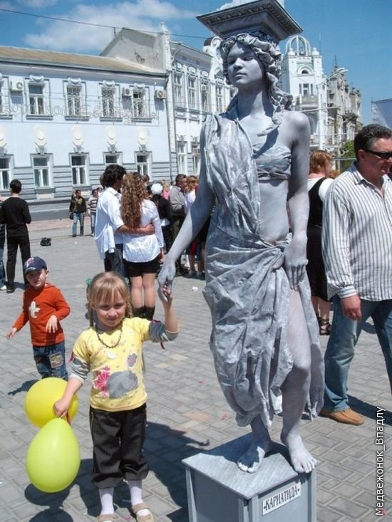 Living Statues Contest 2010, Yevpatoria